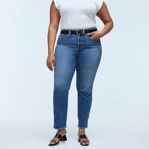 MADEWELL Stovepipe Jeans (petite plus size)